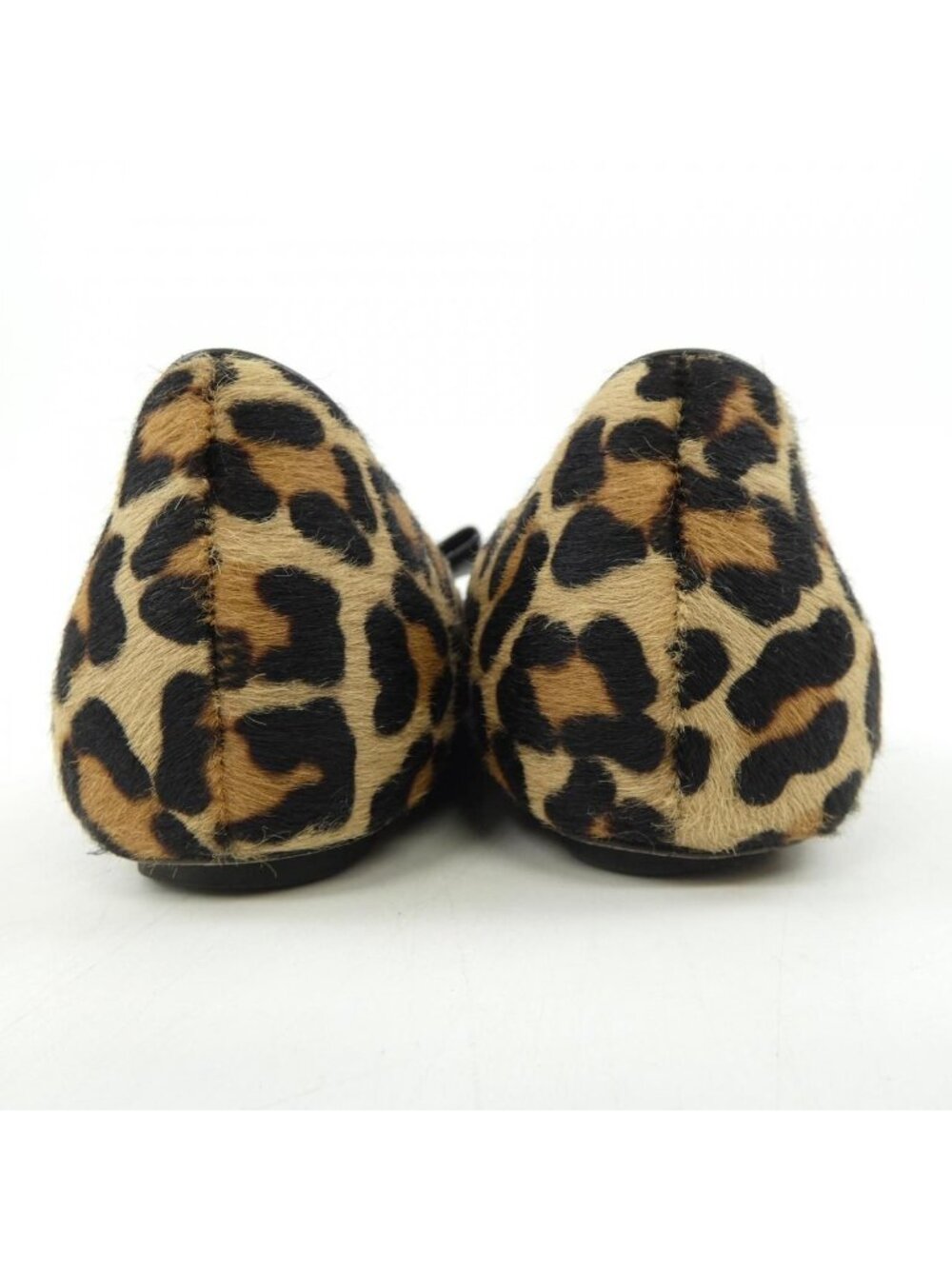 Louis Vuitton Leopard Print Poppy Flat Beige Brown Black - Picture 5 of 6